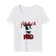 thumbnail image 1 of Camiseta para mujer Ropa de verano Camiseta básica cómoda para acampar Viajes Compras XL, 1 of 7