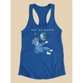 thumbnail image 3 of Out Of Earth Racerback Tank Women -Smartprints Designs, Female Medium, 3 of 4