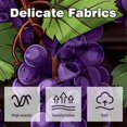 thumbnail image 3 of Grape Covers Pillows Set of 2 with Unique Patterns, Throw Pillow Inserts for Bed or Couch, Available in 16x16, 18x18, 20x20 Inches for Any Occasion, 3 of 6