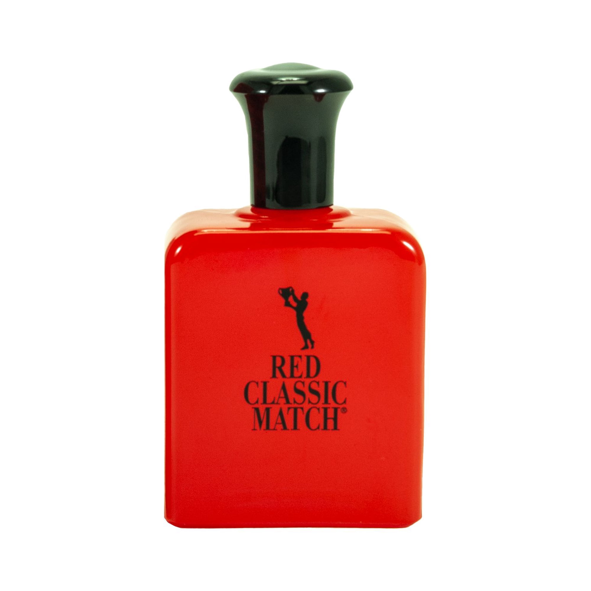 ParfumsBelcam Red Classic Match Eau de Toilette, Cologne for Men, 2.5 fluid ounce