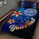 thumbnail image 2 of Juego de cama edredón personalizado Islas Marshall - Vintage Tribal Mountain, 2 of 5