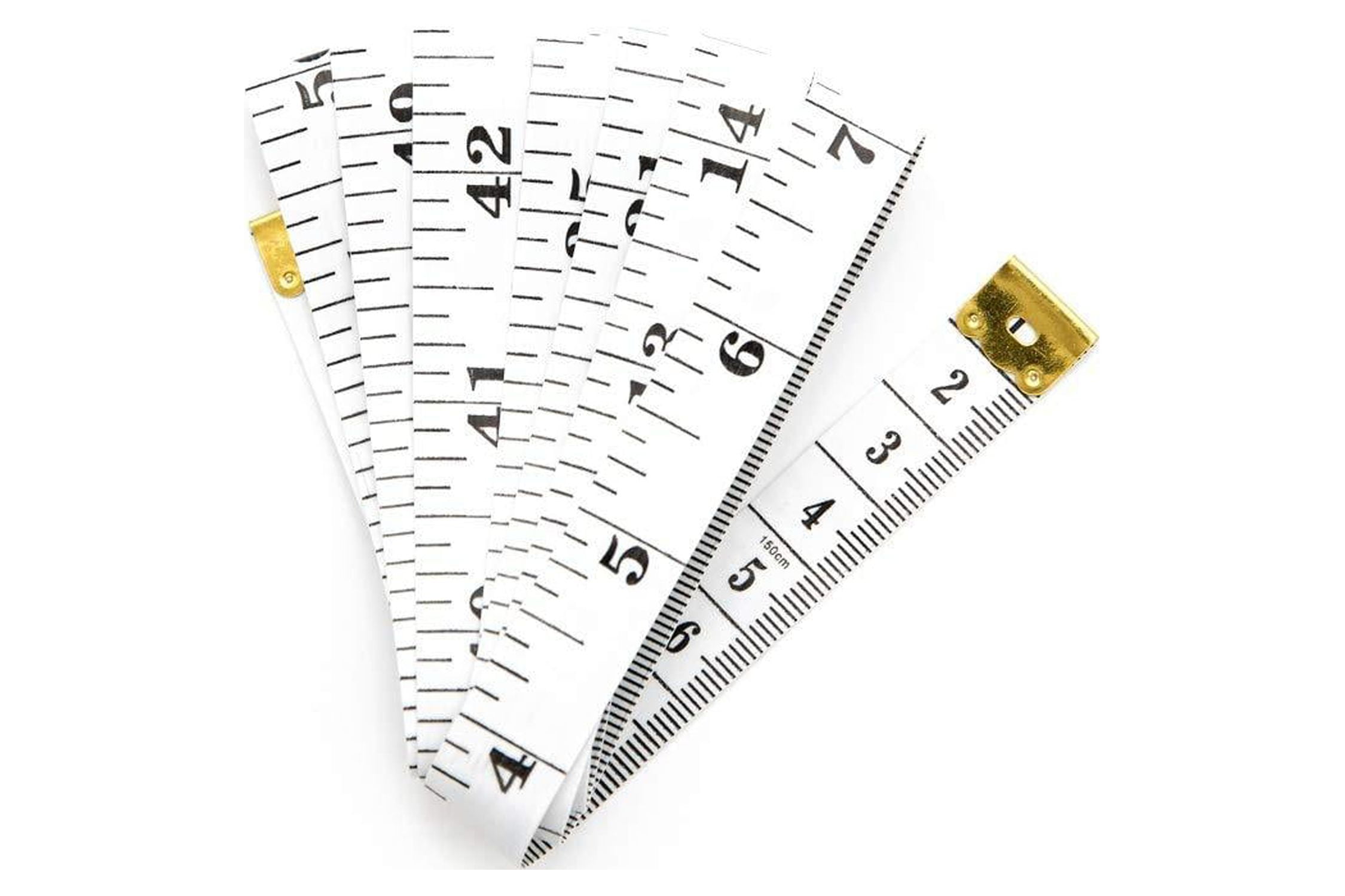 HANSMAYA Flexible Tape Measure Pack of 2, Accurate Dual Scale