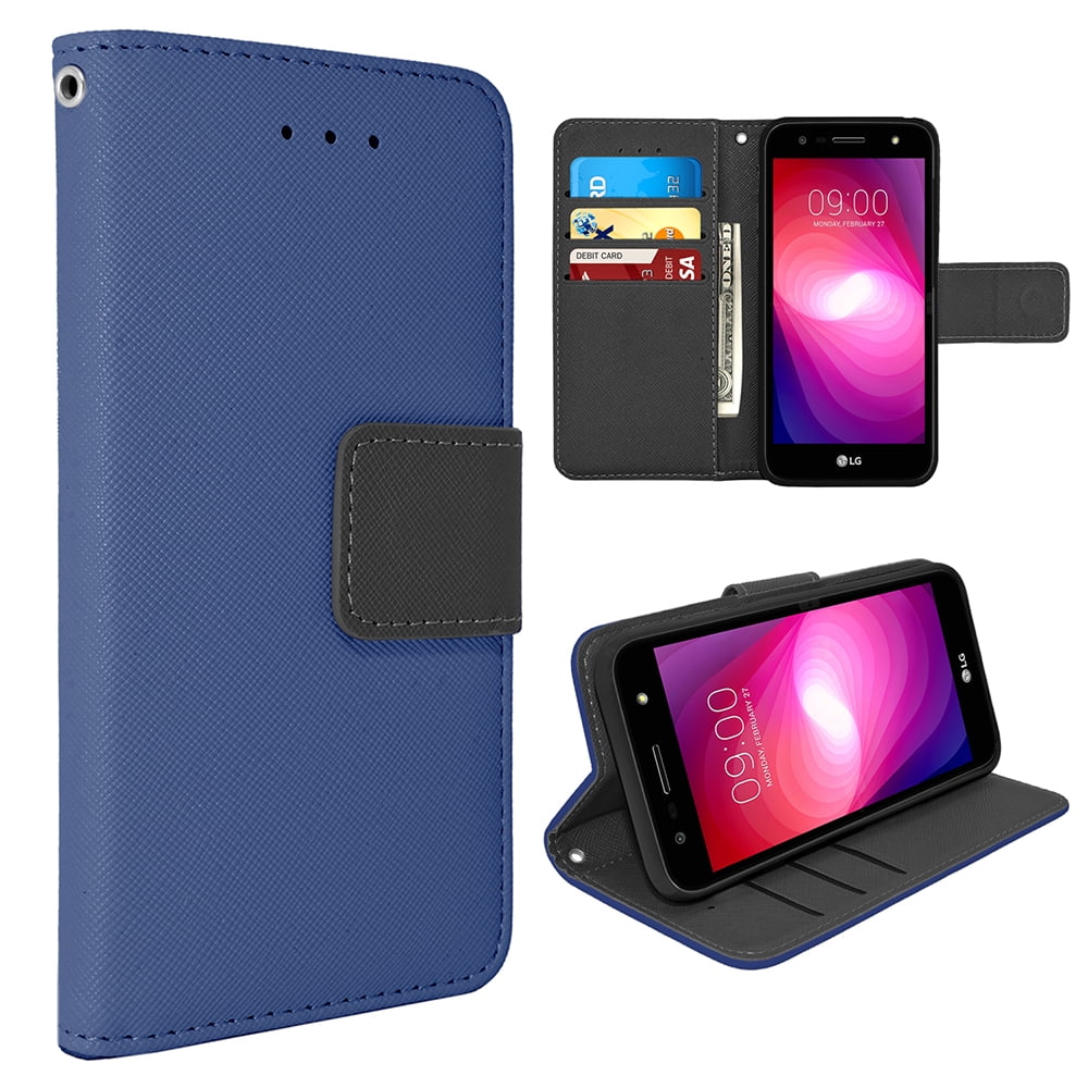 LG X Power 2 / M320 / M322 / X Charge / LV7 / Fiesta Leather Wallet