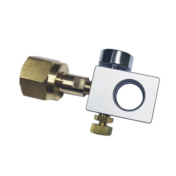 Siruishop Adaptateur de Cylindre de CO2 Fiable pour Eau pour W21.8 Cga320 G3/4 W21.8 Adaptateur