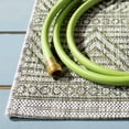thumbnail image 3 of SAFAVIEH Courtyard Altan Geometric Indoor/Outdoor Runner Rug, Grey/Olive Green, 2'3" x 8', 3 of 6