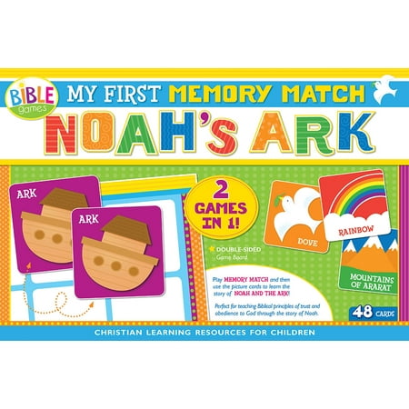 My First Memory Match Game: Noah's Ark : 2 Games in