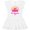 AA-White, variant on Inktastic Summer Enjoy the Sunshine St. Augustine Florida in Pink Gift Toddler Girl Dress