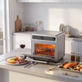 thumbnail image 5 of Kndko 19QT Air Fryer Toaster Oven Combo, Silver, 12-in-1, 1700W, 70-450°F, 5 of 9