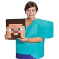 thumbnail image 2 of Disguise Boys' Minecraft Steve Classic Costume - 7-8, 2 of 3