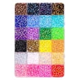 thumbnail image 2 of 3200pcs 24 Color Resin Jelly Rhinestones 3mm Flatback Gems with 3 B7000 Glue Bottles for Bedazzling DIY Crafting,Clothing,Shoes,Nail, Book, Tumbler Decoration Kit,bedazzling gems,bedazzling kit cheap, 2 of 7