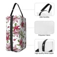 thumbnail image 3 of Goofa Lilies Flowers Printed Toiletry Bag with Handle,Large Capacity Travel Makeup Cosmetic Bag for Women, Carry on Airport Airline Compliant Bag, 3 of 9