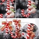thumbnail image 4 of Adornos navideños con colgante de ciervo, colgante de árbol de Navidad, regalo para amigos y familiares, rojo, blanco, marrón, 1 Uds., 4 of 5