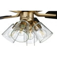 thumbnail image 6 of P104SB5-52BWNFB Craftmade Lighting Pro Plus 104 Series - 52 Inch 5 Blade Ceiling Fan with Light Kit, 6 of 9