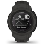 Garmin Instinct 2S Solar, Smaller-Sized GPS Outdoor Watch, Solar Charging Capabilities, Multi-GNSS Support, Trackback Routing, Graphite