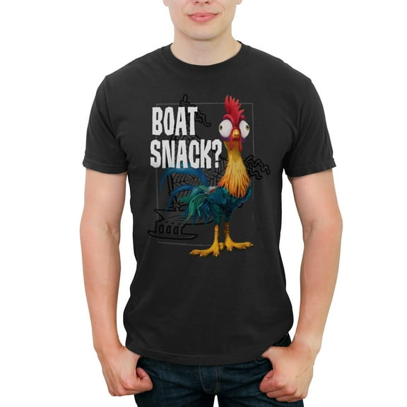 Men's Moana Hei Hei Boat Snack Graphic T-Shirt