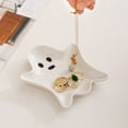 thumbnail image 5 of JoyMoreHome Reusable Halloween Ceramic Ghost Plate Set of 2, for Everything from Desserts, Salads, Snacks, Candy, Appetizers and More, 5 of 6