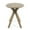 Gray, variant on GDF Studio Brigitte Outdoor Acacia Wood Circular Bistro Table, Teak