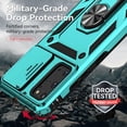 thumbnail image 5 of for Samsung Galaxy S20 Plus Case with Camera Lens Cover HD Screen Protector, Military-Grade Drop Tested Magnetic Ring Holder Kickstand Protective Phone Case for Samsung Galaxy S20+ Plus 5G (Mint), 5 of 17