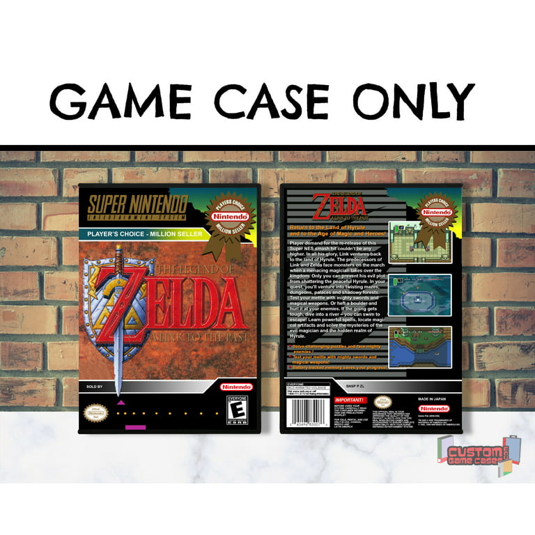 Zelda Link to the Past Super Nintendo SNES Game Complete CIB w