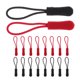 thumbnail image 4 of 20 tiradores de cremallera para mochilas, cabezales de repuesto universales para reparación de cremalleras, tiradores de cremallera para ropa, accesorios de costura DIY., 4 of 5