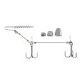 thumbnail image 2 of DYNWAVECA Fishing Treble Hooks Rigs Swimbait Hooks Weighted Fishing Hooks Baits Hook with Screw Pin Rig Lure Hook for Bass Perch Trout L, 2 of 9