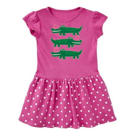 

Inktastic Alligator Crocodile Reptile Gift Baby Girl Dress