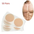 thumbnail image 1 of Parche para el pecho y parche para el pecho para hombre, juego de 50 pares, autoadhesivo del color de la piel, anticonvexo, invisible, desechable, apto para deportes y correr oso de fresa Electrónica, 1 of 5