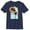 Navy Blue, variant on Boy's Aladdin Block Carpet Ride Graphic Tee White Medium