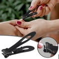 thumbnail image 1 of Nail Clipper Cutting Trimmer Toenail Fingernail Cutter Stainless Steel Clippers For Thick Nails, 1 of 1