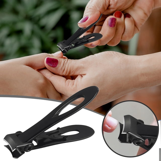 Nail Clipper Cutting Trimmer Toenail Fingernail Cutter Stainless Steel Clippers For Thick Nails
