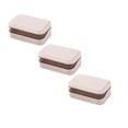 thumbnail image 3 of Soap Bar Container Holder Case Travel Dish Storage Drainers Box Cover Plastic For Bathroom Shower 3Pcs, 3 of 5