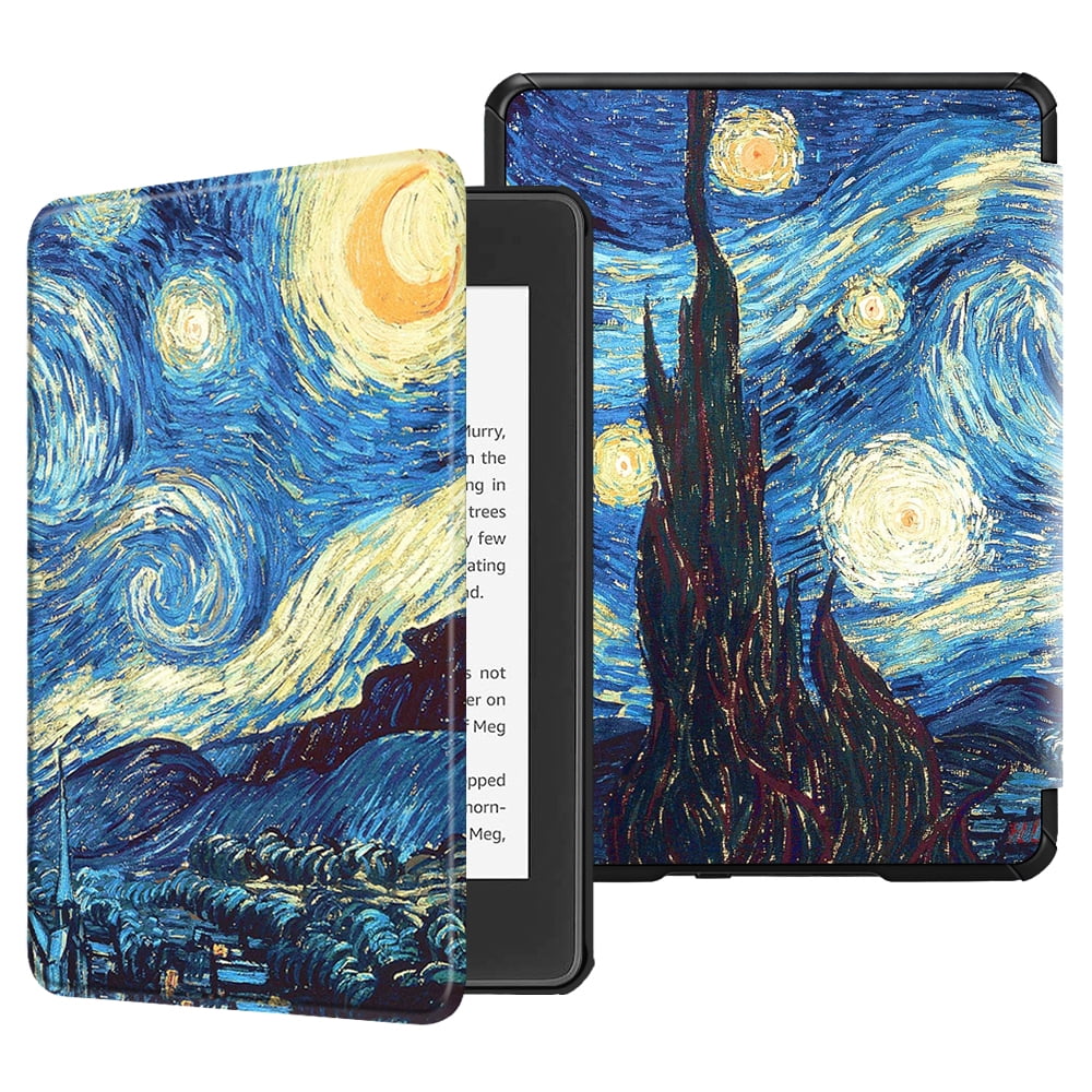 Fintie Slimshell Case for Allnew Kindle Paperwhite 10th Gen 2018 Release, PU Leather Cover w