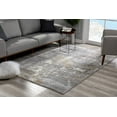 thumbnail image 1 of eRug Outlet Sardini Collection Modern Abstract Area Rug (5x8 feet) - 5'3" x 7'7", Beige, 1 of 6