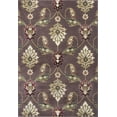 thumbnail image 4 of 8'x11' Plum Machine Woven Floral Traditional Indoor Area Rug, 4 of 11