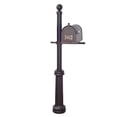 thumbnail image 2 of Berkshire Curbside Mailbox with Front Address Numbers, Locking Insert and Fresno Mailbox Post, 2 of 6