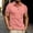 Watermelon Red, variant on Sentmoon Mens's Travel Outfits Plus Size Loose Turndown Collar Short Sleeve Beach Clothes for Mens Button Down Solid Color Blouse Active for Picnic & Weekend Outings M