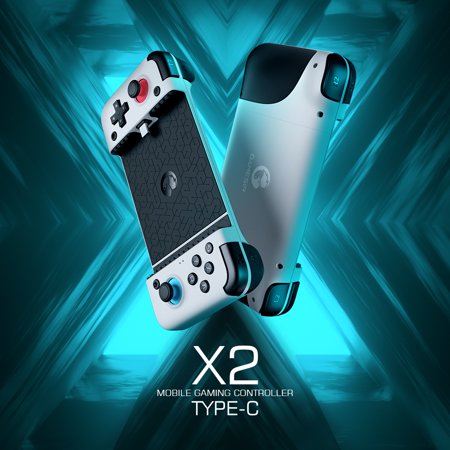 Android用ゲームコントローラー ジョイスティック Type-C有線接続 GameSir X2 パススルー機能 長さ173mmまで対応 X2Type-C ◆宅