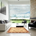 thumbnail image 6 of Ahgly Company Indoor Rectangle Abstract Chrome Gold Yellow Oriental Area Rugs, 4' x 6', 6 of 6