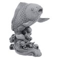 thumbnail image 4 of Statue de Poisson Pierre Bleue Sculpture Réaliste pour Décoration de Jardin 1 Ensemble, 4 of 8