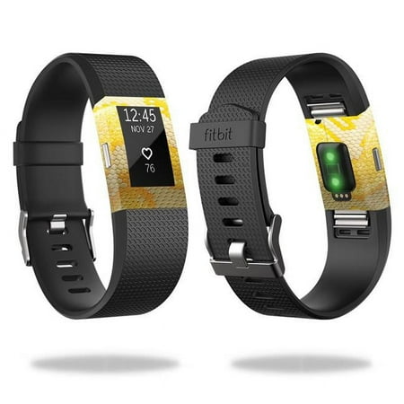 MightySkins FITCHAR2-Albino Python Skin for Fitbit Charge 2 Wrap Cover Sticker - Albino Python