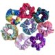 thumbnail image 1 of Adorable Elastic Hair Ties Bicolors Keep Hair in Place Any Occasions 8Pcs Blue Brown Yellow Green Purple Rose Color, 1 of 2