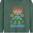 thumbnail image 3 of Rugrats - Chucky Ugly Sweater - Women's Lightweight French Terry Long Sleeve Shirt, 3 of 6