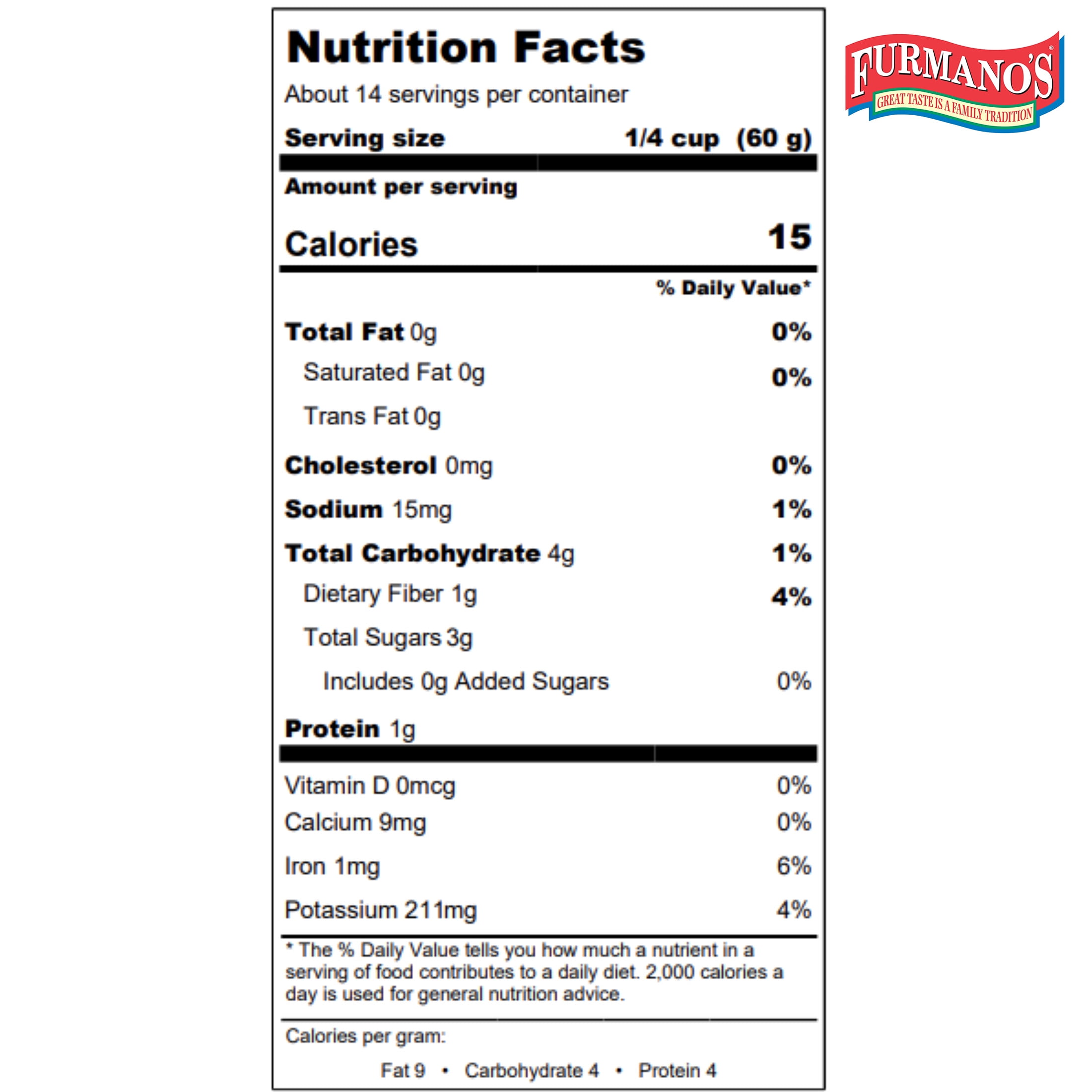(6 pack) Furmano's Tomato Puree, 28oz, Can