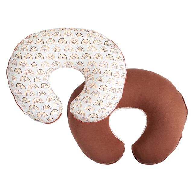 Funda para Almohada de Lactancia Boppy 100% Algodón Orgánico Arcoíris Especiados