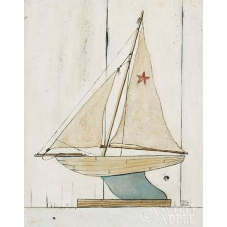 - Pond Yacht II Poster Print by David Carter Brown (22 x 28)