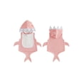 thumbnail image 2 of Cjfdfy Little Girls Boys Halloween Shark Costume Sleeveless Hooded Zip Up Cosplay Costume Cute Baby Halloween Shark Costume Sleeveless Cosplay Outfit 0-3Y, 2 of 9
