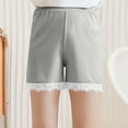 thumbnail image 2 of Ugoldhm Little Girls Safety Shorts Casual Summer Elastic Waist Kids Basic Cotton Under Dress Shorts Size 3-13, 2 of 7