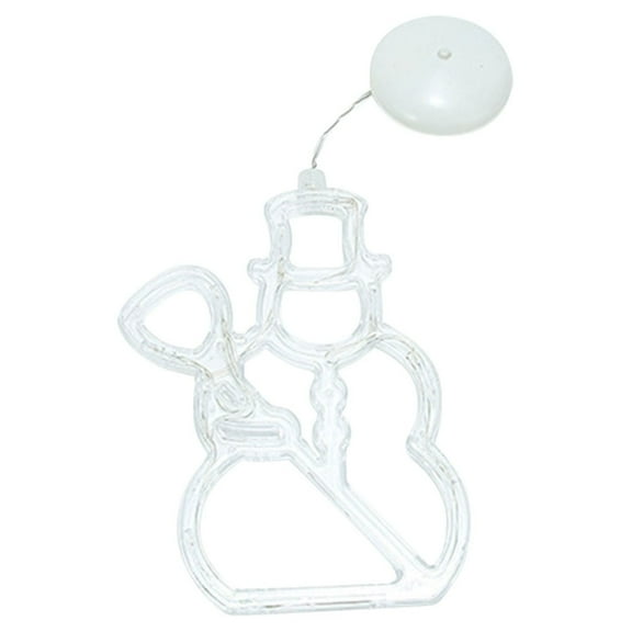MOQIN Christmas Window Star Lights Decorations Lighted Sign Colorful Battery Operated Backdrop Silhouette String with Suction Cup Hook for Holiday Outdoor Indoor Decor