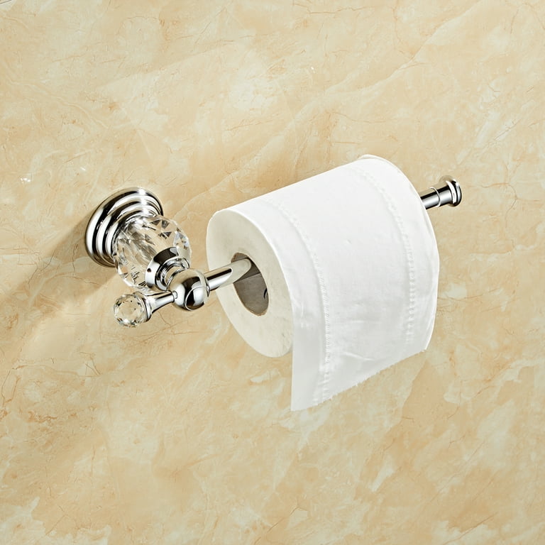 トイレットペーパーホルダー Toilet Tissue Chrome クロム Amazon.com: Toilet Paper Holder Wall Mount Bathroom Paper