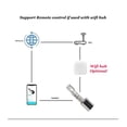 thumbnail image 5 of Tuya Smart Door Lock Smart Cylinder Lock Digital Electronic Lock Finrprint Padlock Knob Lock Office Security Lock ,More Secure, 5 of 7